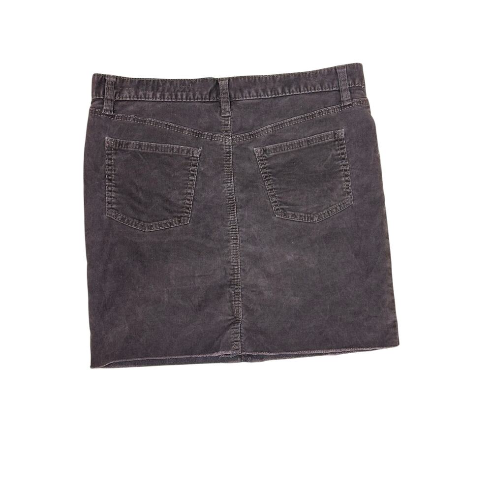 Gap Brown Corduroy Mini‎ Skirt Size 6 Fall Casual Y2K 90s Style